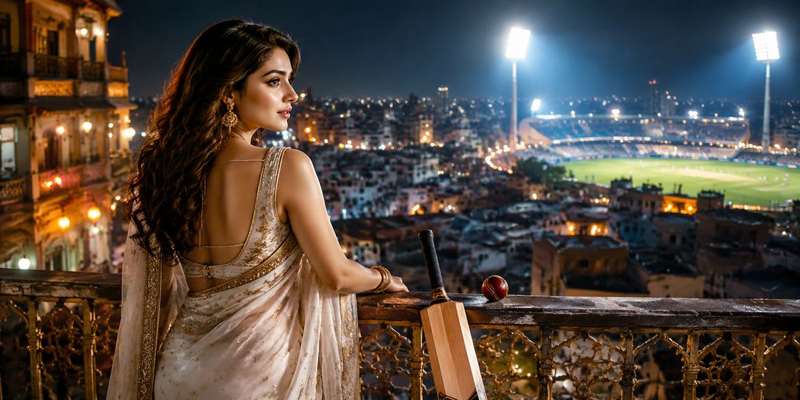 নারায়ণগঞ্জে শাড়ি পরিহিত নারী সদস্য মোবাইলে ক্রিকেট বেটিং করছেন